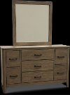 Contemporary Brown Dresser - Cottonwood Creek-5