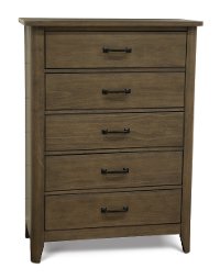 Contemporary Brown Chest of Drawers - Cottonwood Creek-3