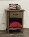 Contemporary Brown Nightstand - Cottonwood Creek-2