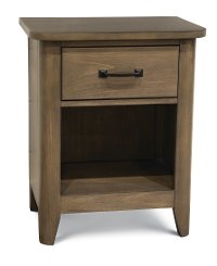 Contemporary Brown Nightstand - Cottonwood Creek-3