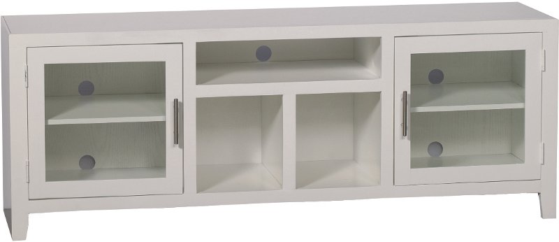 65 Inch White TV Stand | RC Willey Furniture Store