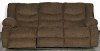 Chocolate Brown Dual Reclining Sofa - Tulen-2