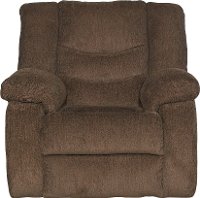 Chocolate Brown Rocker Recliner - Tulen