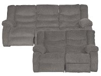 Gray Dual Reclining Reclining Living Room Set- Tulen-3