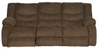 Chocolate Brown Dual Reclining Living Room Set - Tulen