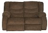 Chocolate Brown Dual Reclining Living Room Set - Tulen-2