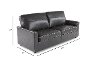 Charcoal Gray Queen Sofa Bed - Slumber-2