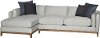 Mid-Century Modern Stone 2 Piece Sectional Sofa - Kelsey