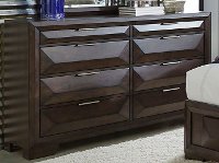 Cappuccino Brown Contemporary Dresser - Newland