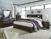 Cappuccino Brown Contemporary 6 Piece Queen Bedroom Set - Newland-2