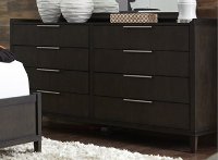 Charcoal Contemporary Dresser - Tivoli