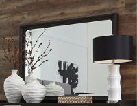 Charcoal Contemporary Mirror - Tivoli
