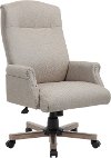 Beige Executive Office Chair