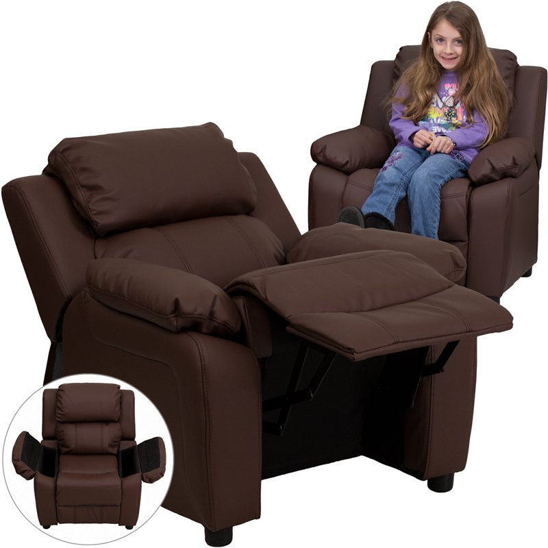 kids leather recliner chair