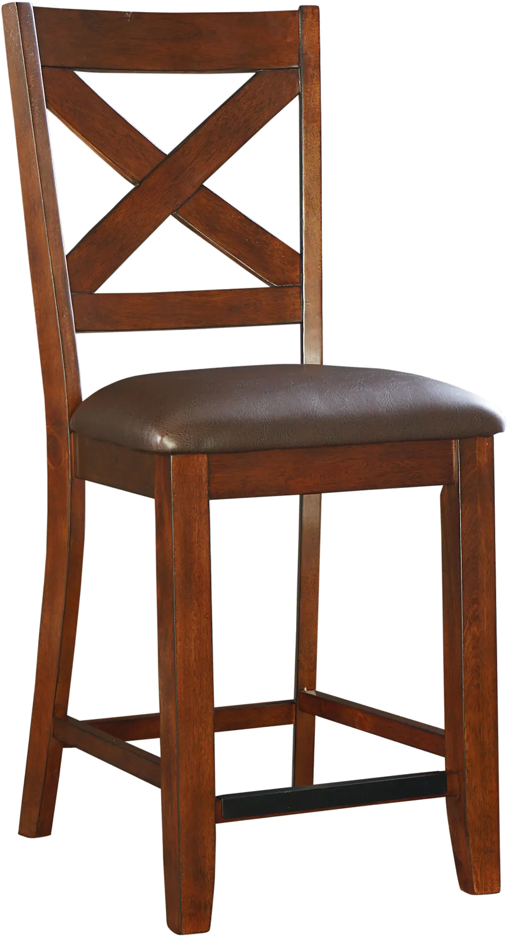 Burnished Brown 24 Inch Counter Stool - Omaha Collection-1