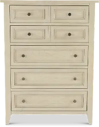 Raelynn Weathered White Chest of Drawers