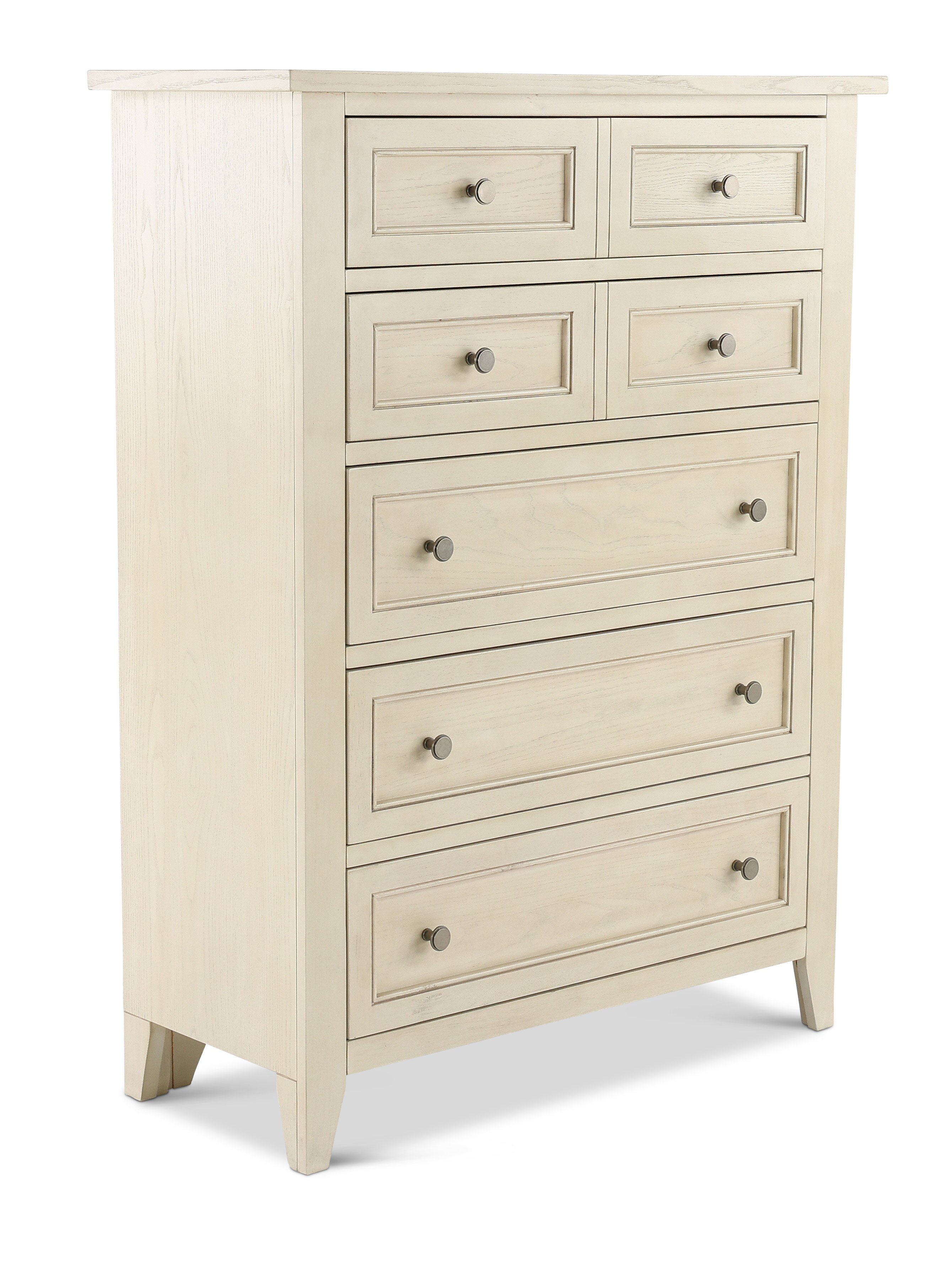 Raelynn Weathered White Chest of Drawers-2