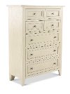 Weathered White Chest of Drawers - Raelynn-2