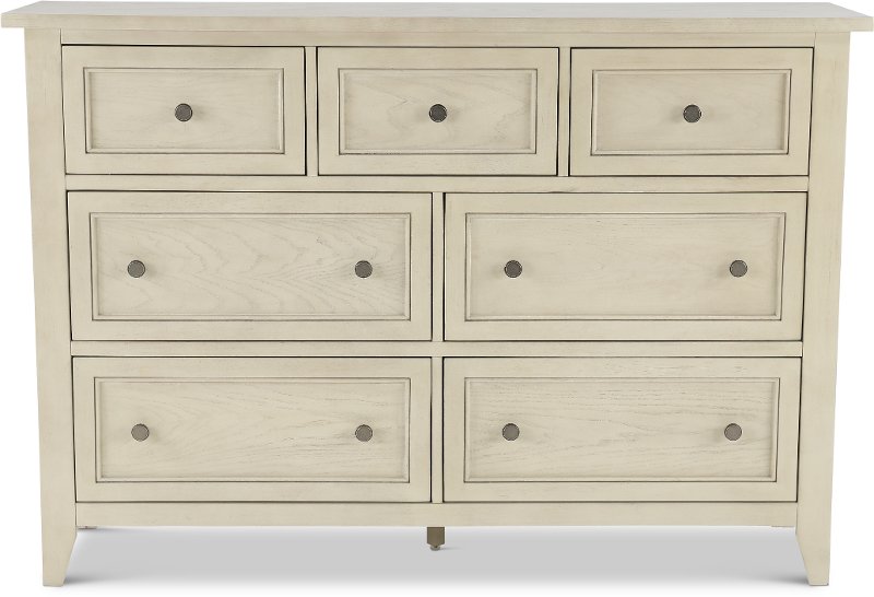 Weathered White Dresser Raelynn Rc Willey Furniture Store