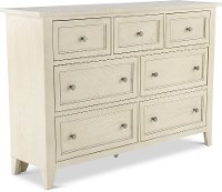 Weathered White Dresser - Raelynn-2