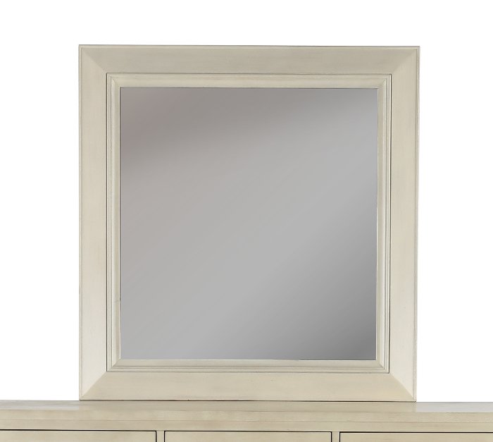 Raelynn Weathered White Mirror