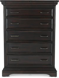 Classic Traditional Brown Chest of Drawers - Caldwell