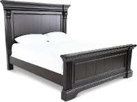Classic Traditional Dark Brown Queen Bed - Caldwell