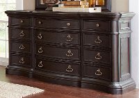 Dark Oak Traditional Dresser - Ravena