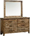 Pine Rustic Casual Dresser - Nelson