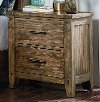 Clearance Rustic Casual Pine Nightstand - Nelson