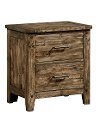 Rustic Casual Pine Nightstand - Nelson-2