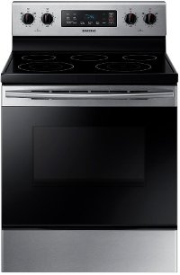 NE59M4310SS Samsung Electric Range with Warming Center - 5.9 cu. ft. Stainless Steel