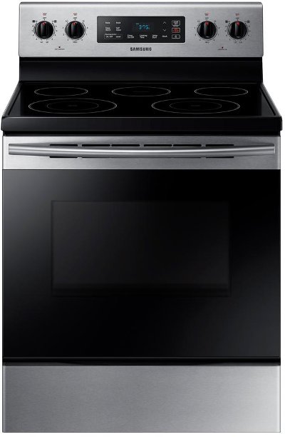 NE59M4310SS Samsung Electric Range with Warming Center - 5.9 cu. ft. Stainless Steel