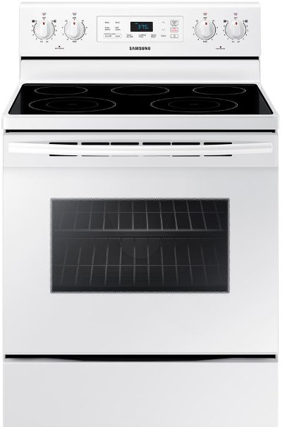 NE59M4310SW Samsung Electric Range - 5.9 cu. ft. White