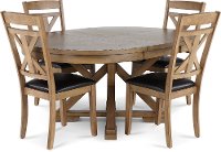 Mushroom 5 Piece Round Dining Set - Grandview