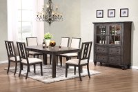 Contemporary Gray Dining Table - Hartford -2