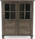 Hartford Gray Display Cabinet