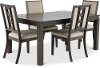 Gray Contemporary 5 Piece Dining Set - Hartford