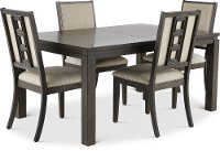 Gray Contemporary 5 Piece Dining Set - Hartford