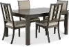 Hartford Gray 5 Piece Dining Room Set