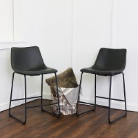 Black Counter Height Stool - Aviator