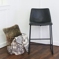 Aviator Black Bar Stool