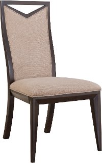 Chocolate Two Tone Dining Chair - Urban Rhythm