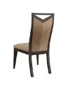 Chocolate Two Tone Dining Chair - Urban Rhythm-2