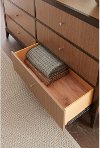 Modern Milk & Dark Chocolate Dresser - Urban Rhythm-2