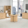 Natural Maple 36 Inch Square Table Wood Base - Conference Tables