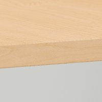 Natural Maple 42 Inch Round Table Wood Base - Conference Tables-4
