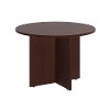 Harvest Cherry 42 Inch Round Wood Base - Conference Table -3