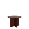 Harvest Cherry 42 Inch Round Wood Base - Conference Table