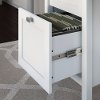 Pure White 2 Drawer File Cabinet - Broadview -3